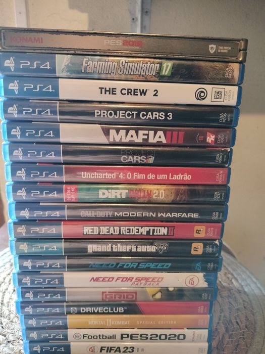 Lote de jogos para PS4