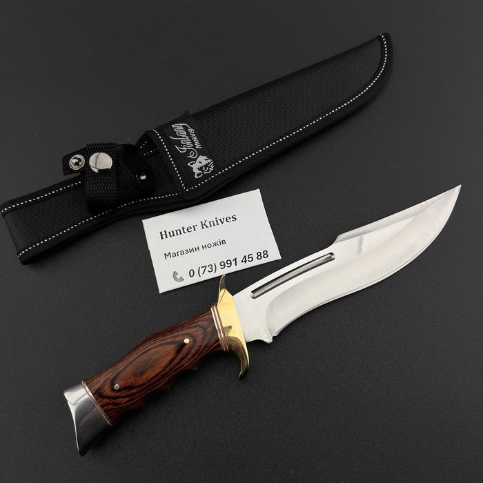 Ніж Боуі мисливський тактичний туристичний SA78 Нож охотничий Боуи