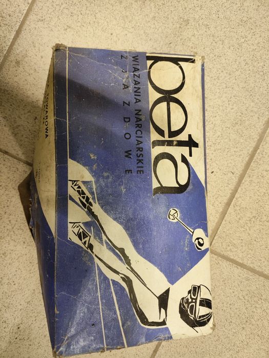 Wiązania narciarskie – wersja BETA z lat 80. Stan NOWY, kolekcjoners