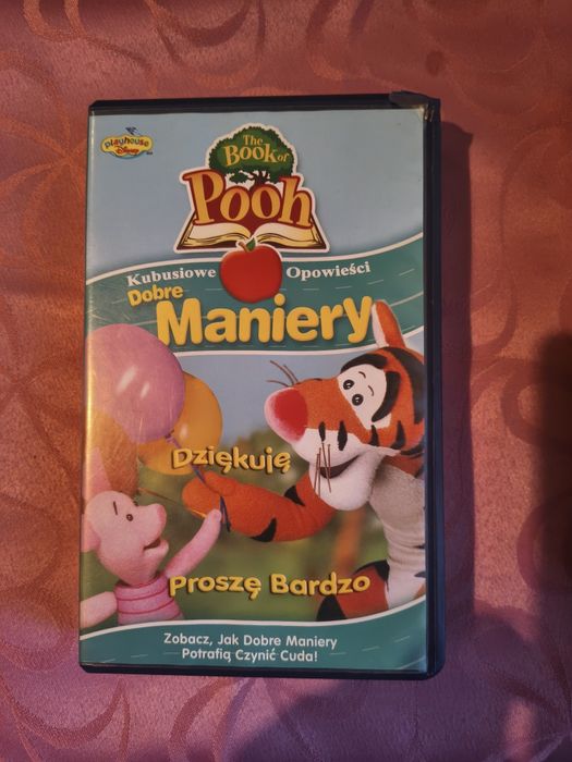 K. Puchatek dobre maniery VHS