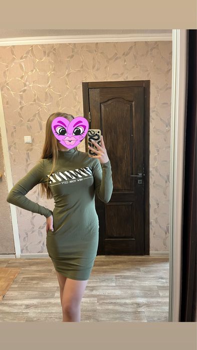 Жіноча сукня з довгим рукавом FB sister