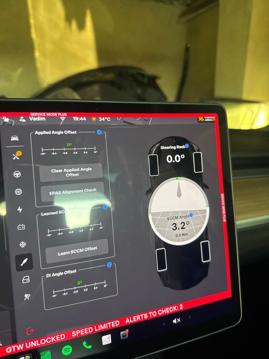 Діагностика батареї , фізична Sim, робота через Tesla Toolbox