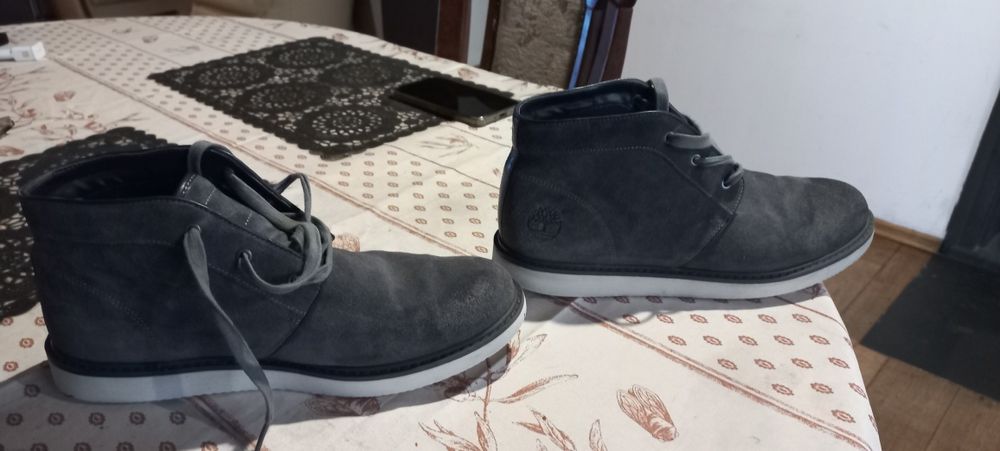 Timberland buty zamszowo skórzane