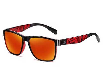 Oculos de Sol Quisviker UV400 Haste Vermelha