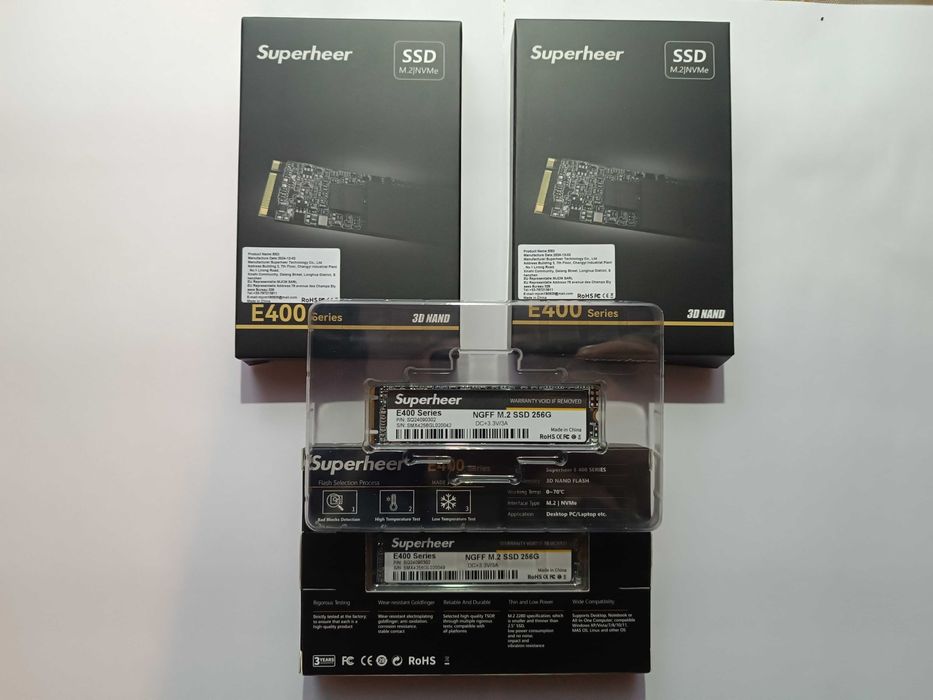 Нові SSD Goldenfir 120+ ГБ (sata 2.5") M.2