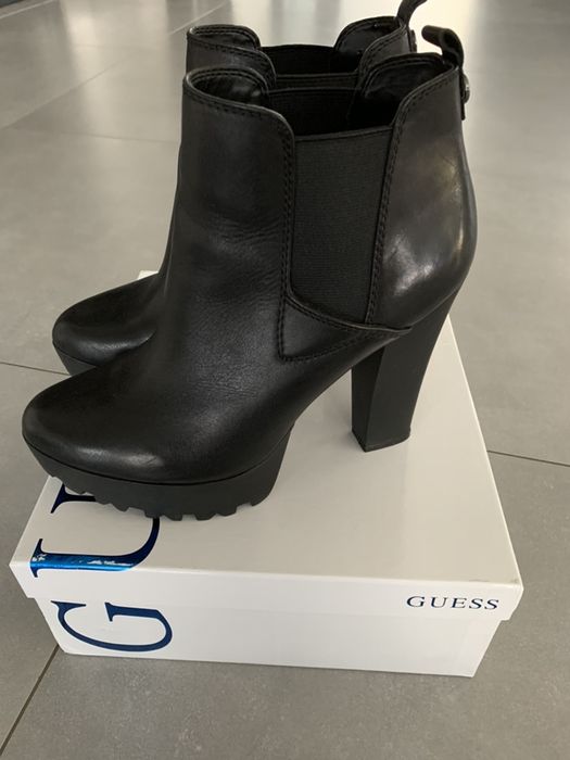Guess czarne botki nowe 38 39