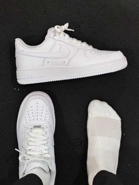 ButyDamskie Nike_Air_Force_1_Low_'07_Biały_Uniseks R.43