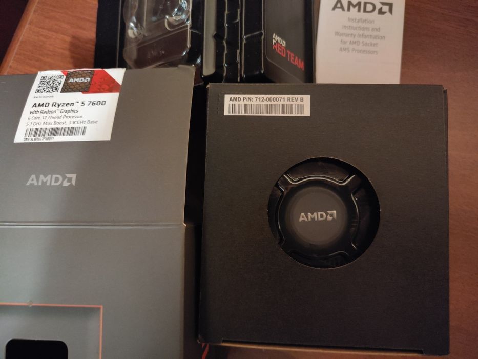 Кулер AMD для Ryzen AM5 (новий, комплектний)