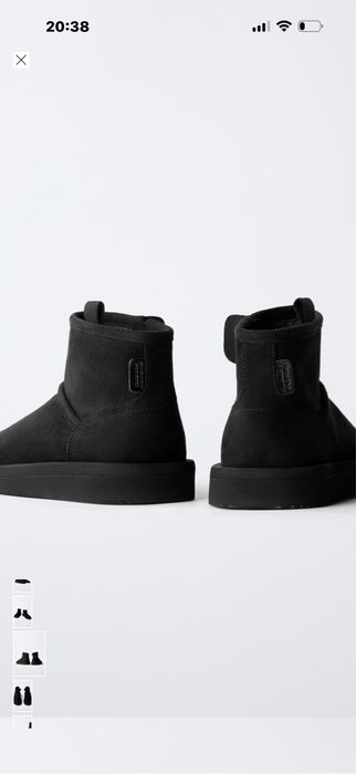 Угги демі сезон фірми Zara,розмір 35