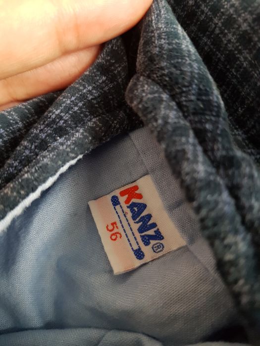 Spodnie ogrodniczki ocieplane 56 niemowlęce