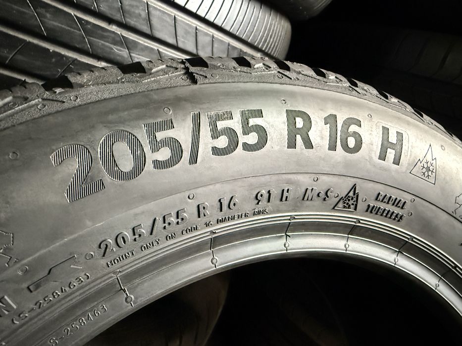 Зимові шини 205/55 R16 Continental WinterContact TS870 4шт. 7+мм