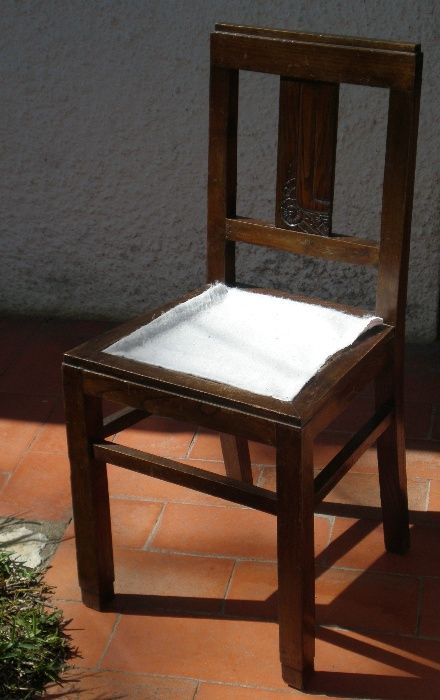 Cadeira Art Déco p/ estofar