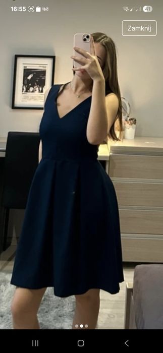Sukienka wizytowa krótka