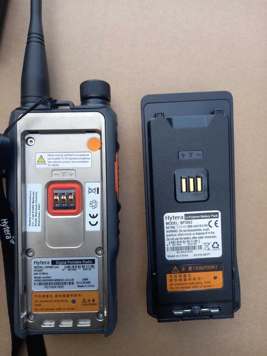 Радіостанція цифрова Hytera HP-685 VHF (136~174 МГц), б.в.