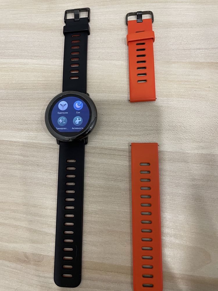 Amazfit pace sport cheap smart watch red