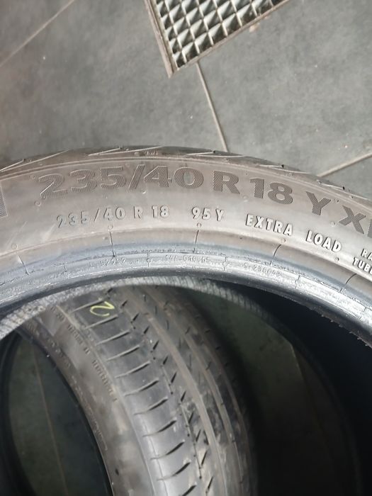 2 pneus 235 40 r18 continental