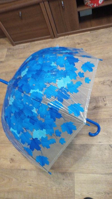 Парасоля синє листя