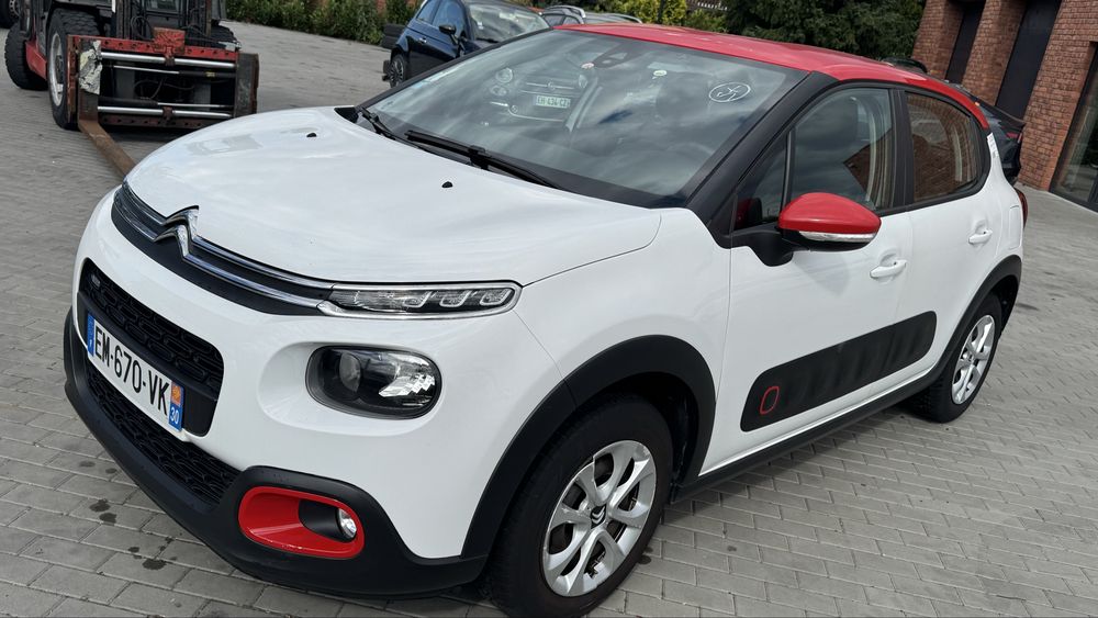 Citroen c3 1.2 benzyna 2017