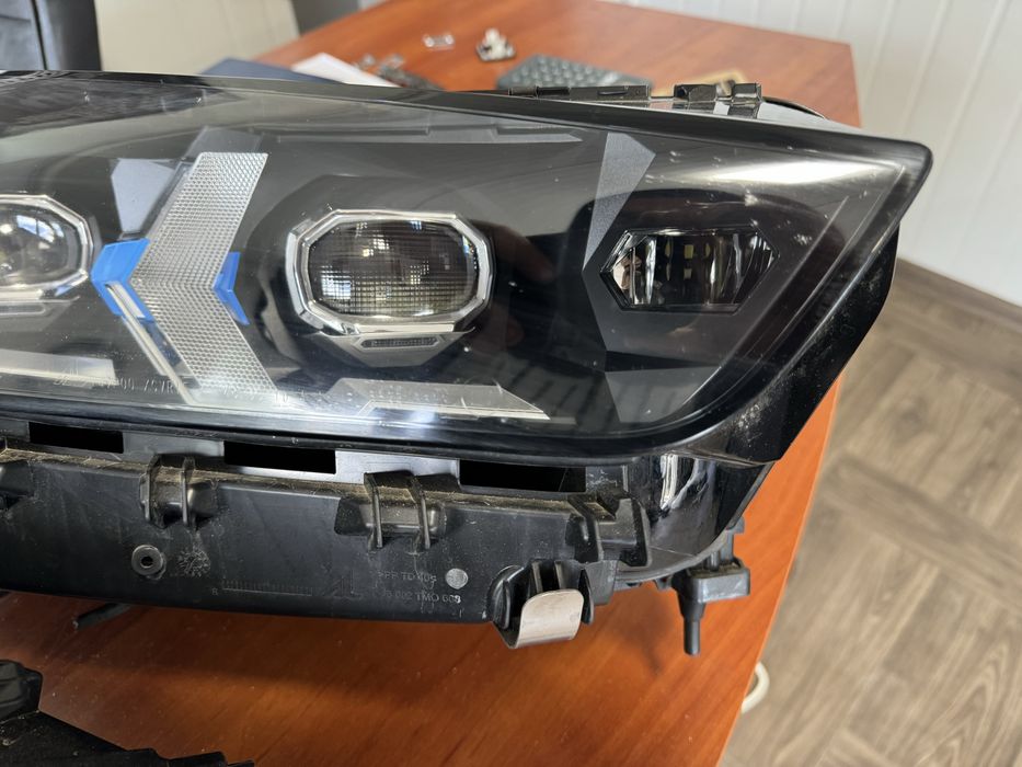 Фара лед рестайл х5 х6 г05 г06 лазер bmw laser led g05 g06