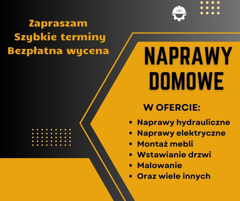 Złota rączka • Hydraulika • Elektryka • Malowanie – Warszawa