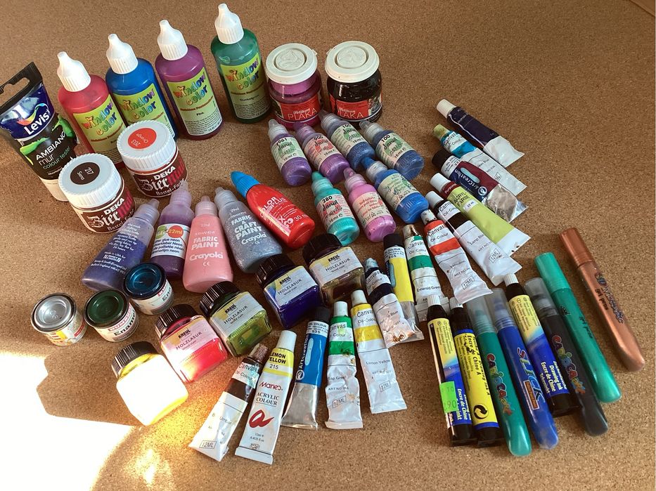 Farby do mallowania Zestaw