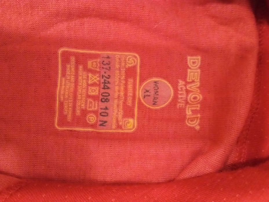 Devold Active Damska Bluza termoaktywna 80% Merino rozm.XL/42/14