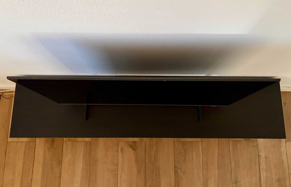 Móvel TV Preto-castanho 160x35x36 cm - LACK Ikea