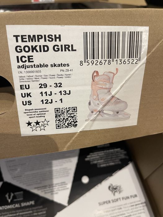 Łyżwy regulowane Tempish 29-32 dziewczynka