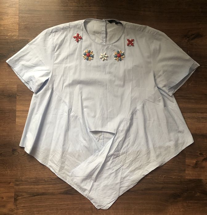 Bluzka z wiazaniem Zara L XL