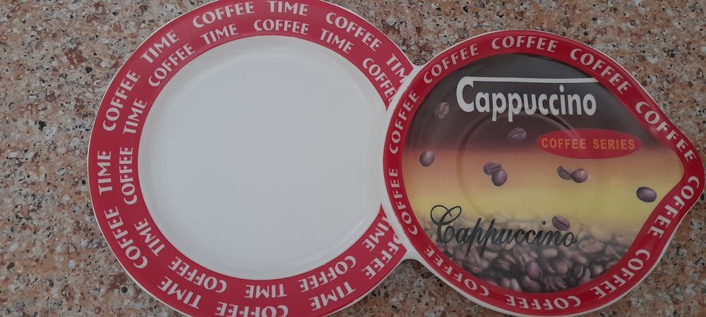 4 chávenas com prato para Cappucino