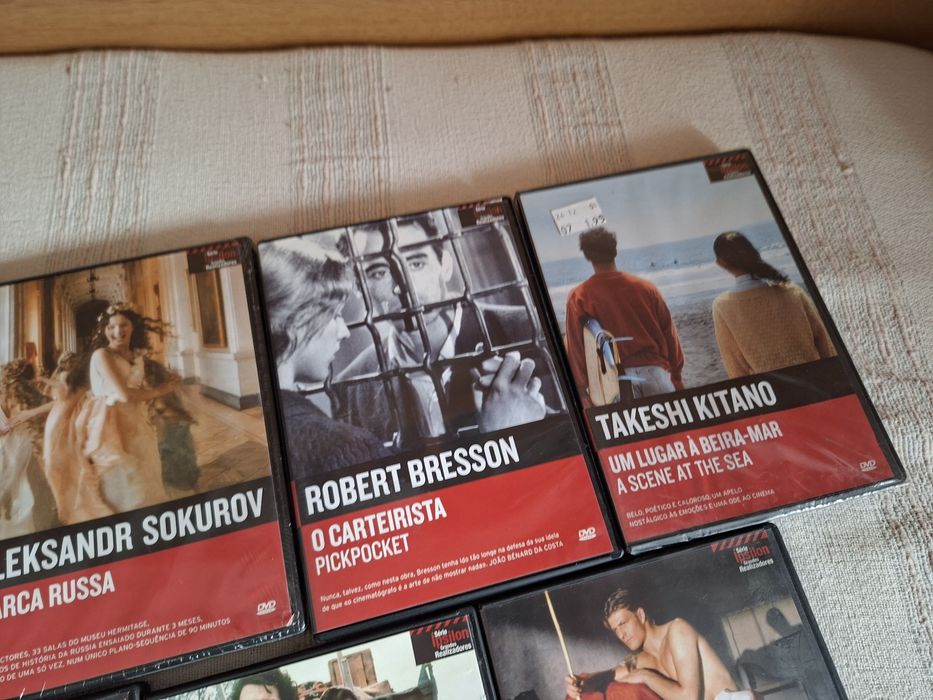 Dvds da coleção Grandes Realizadores jornal Público