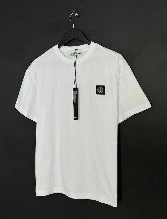 TOP! Футболка Stone Island. Мужская футболка стоник. Люкс 1 к1