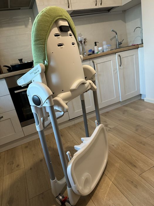 Стільчик для годування Peg Perego Prima Pappa Follow Me Wonder салатовий