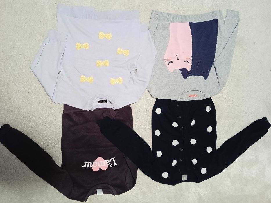 128 dla dziewczynki: swetry, koszulki, bluzki