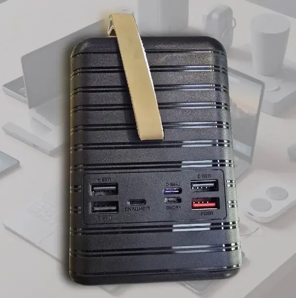 Новий Павербанк 120 000 mAh 22.5W PD | Вбудовані кабелі