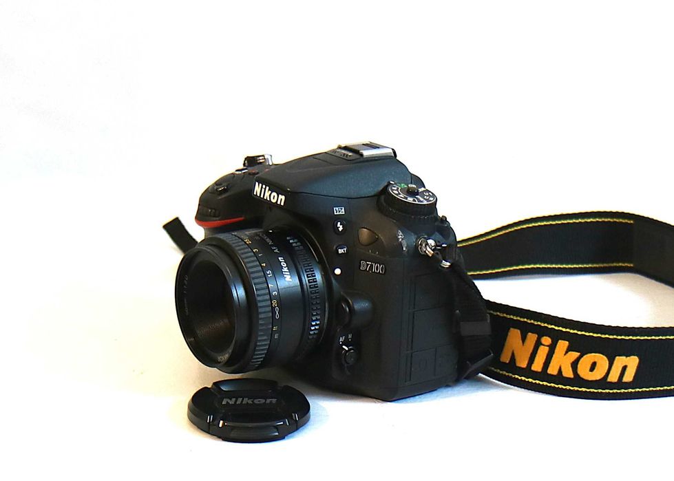 Nikon D7100 com Nikon 50mm máquina fotográfica digital reflex