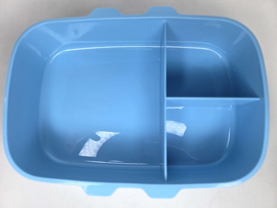 LUNCHBOX Śniadaniówka Dla Dzieci, 3 Przegródki, Sztućce-BOHEVA