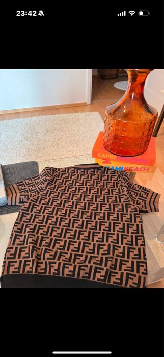 Fendi knitted FF water t-shirt Vitkac Moliera Zara