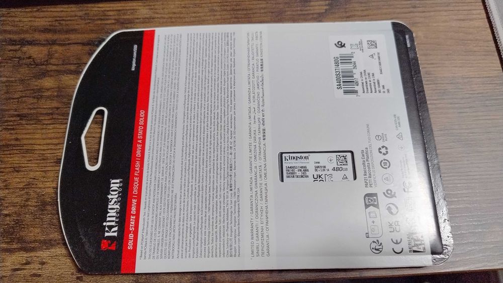 Dysk SSD Kingston A400 480GB - nowy - PROMOCJA !!!