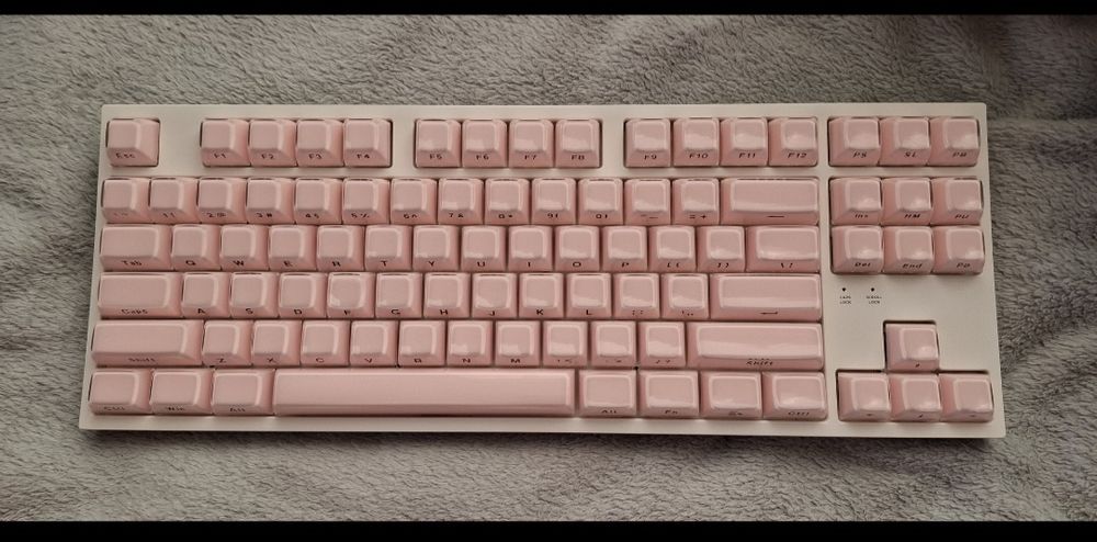 klawiatura Genesis Thor 404 TKL biała Gateron