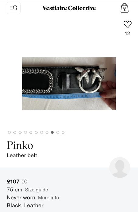 Pinko! Оригінал! Шкіряний широкий пояс корсетного типу