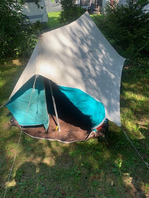 Namiot 2 osobowy Czechosłowacja czar PRL -U Legionowo nostalgia młodoś