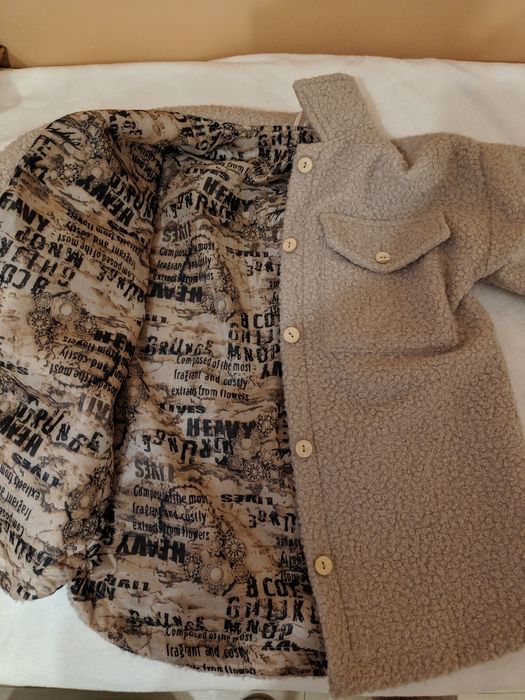 Тедди пиджак для девочки