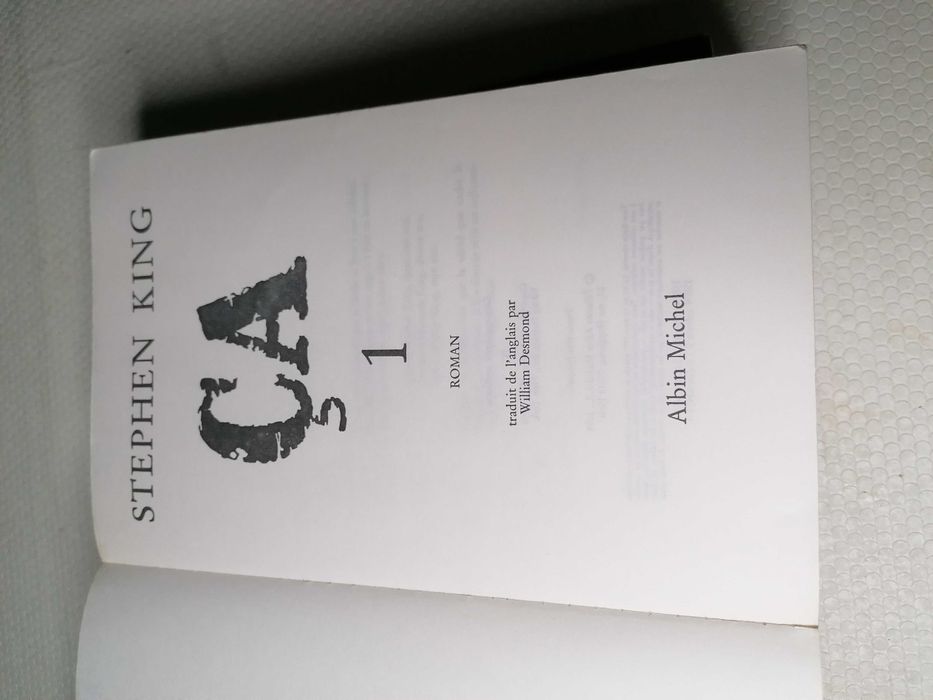 Ça (Edição Francesa de 1988) - Stephen King - 2 Vols.