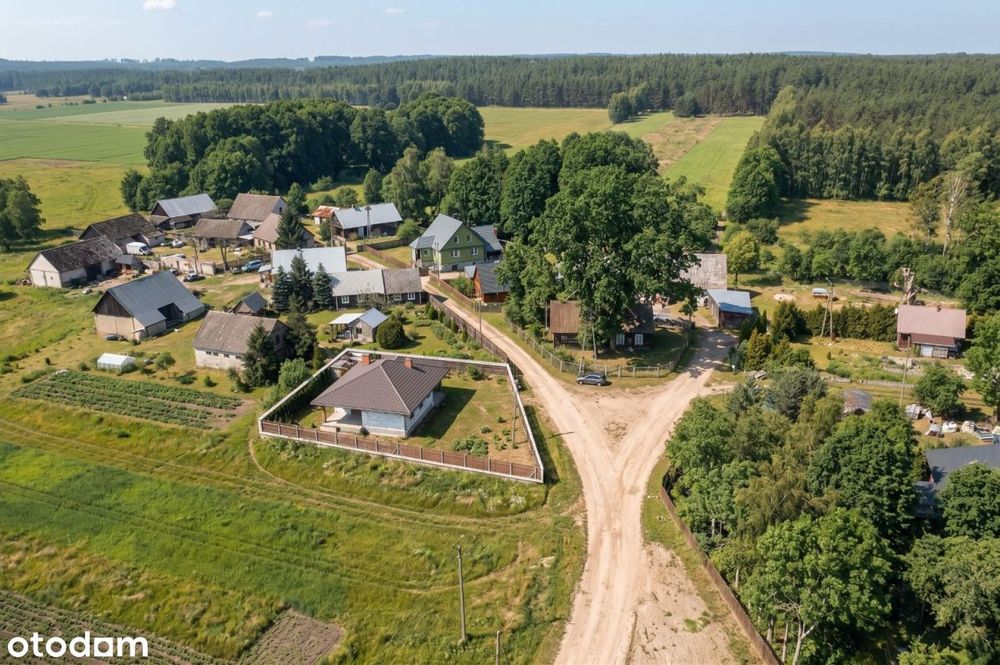 * 98 m2 * Dom na obrzeżach wsi * działka 500 m2