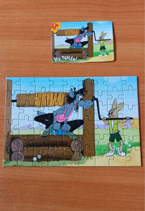 Дитячі яскраві пазли