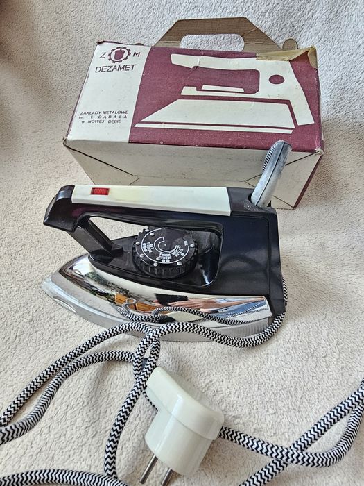 Żelazko vintage PRL
