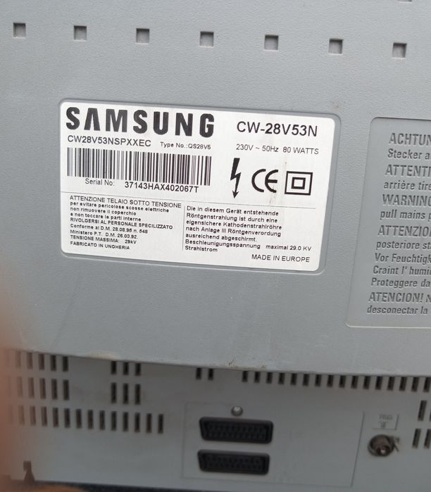 TV CRT Samsung CW28 melhor oferta