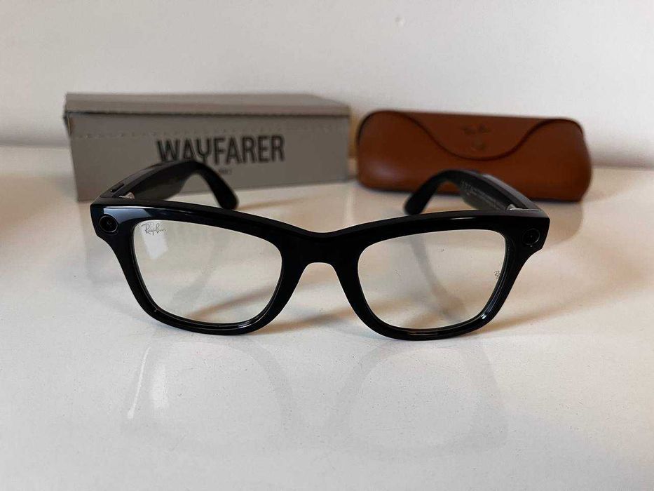 Gen 2 Ray Ban Meta RW4012 Wayfarer Transitions Graph. Green