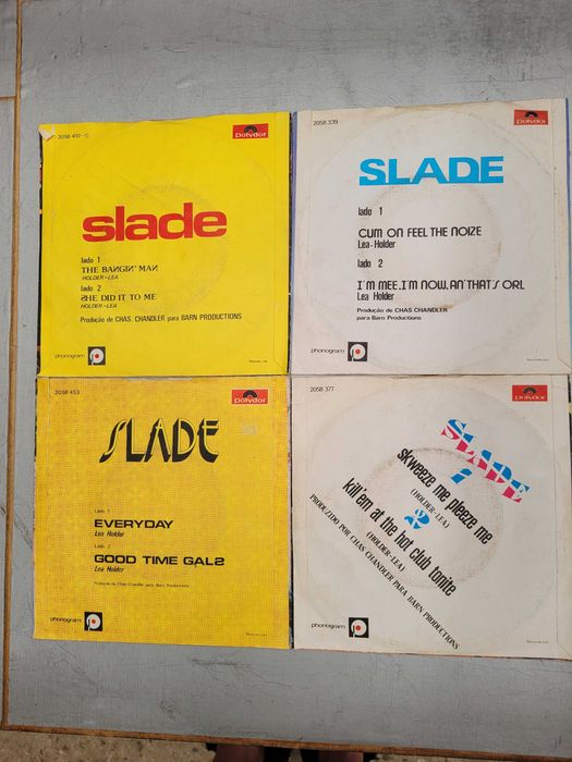 Vinils 45 Rotações Slade